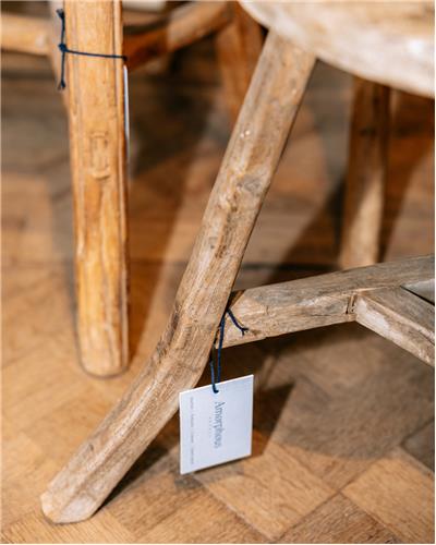 Amorphous - Wooden Stool