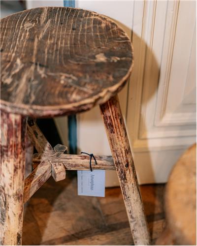 Amorphous - Wooden Stool