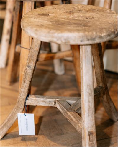 Amorphous - Wooden Stool