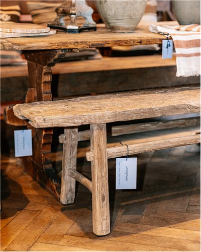 Amorphous - Wooden Bench