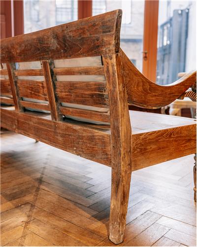 Amorphous - Wooden Garden Bench