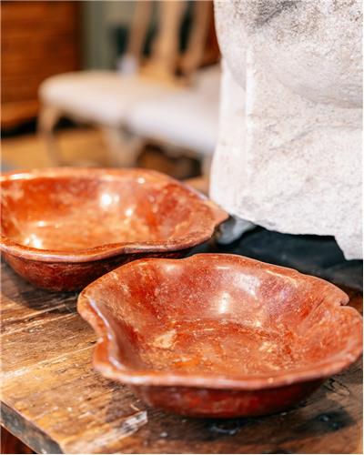 Amorphous - Fossilized Wood Bowl