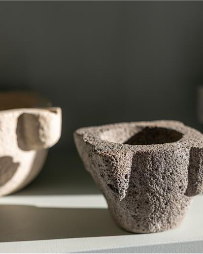 Amorphous - Frans Vijzel in Zandsteen