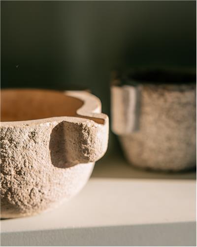 Amorphous - Frans Vijzel in Zandsteen