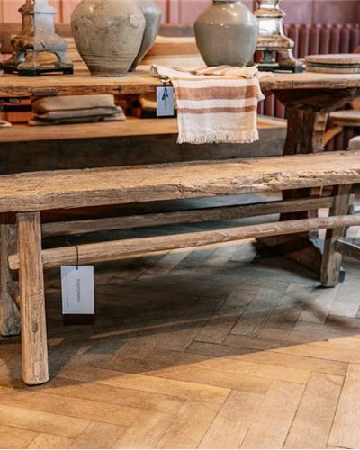 Amorphous - Wooden Bench