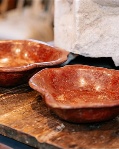 Amorphous - Fossilized Wood Bowl