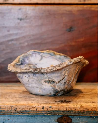 Amorphous - Fossilized Wood Bowl